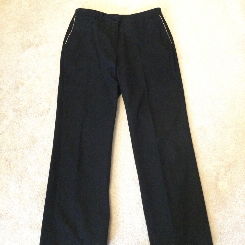 Burberry Black Golf Pants
